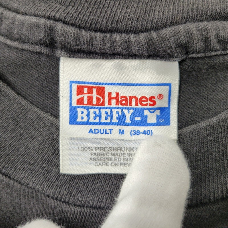 【中古品】【メンズ】 HANES MOTOR CYCLE MANIAC BIKER MAGAZINE TEE モーターサイクル マニアック バイカー マガジン Tシャツ 半袖 トップス 146-250921-as-14-izu サイズ：M カラー：ブラック 万代Net店