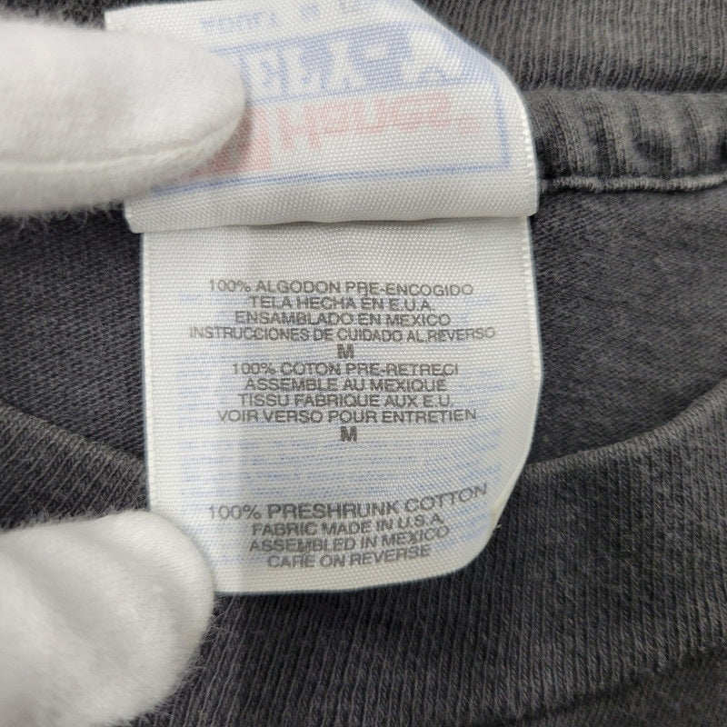 【中古品】【メンズ】 HANES MOTOR CYCLE MANIAC BIKER MAGAZINE TEE モーターサイクル マニアック バイカー マガジン Tシャツ 半袖 トップス 146-250921-as-14-izu サイズ：M カラー：ブラック 万代Net店