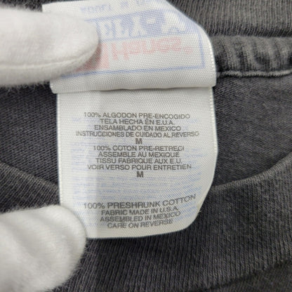 【中古品】【メンズ】 HANES MOTOR CYCLE MANIAC BIKER MAGAZINE TEE モーターサイクル マニアック バイカー マガジン Tシャツ 半袖 トップス 146-250921-as-14-izu サイズ：M カラー：ブラック 万代Net店