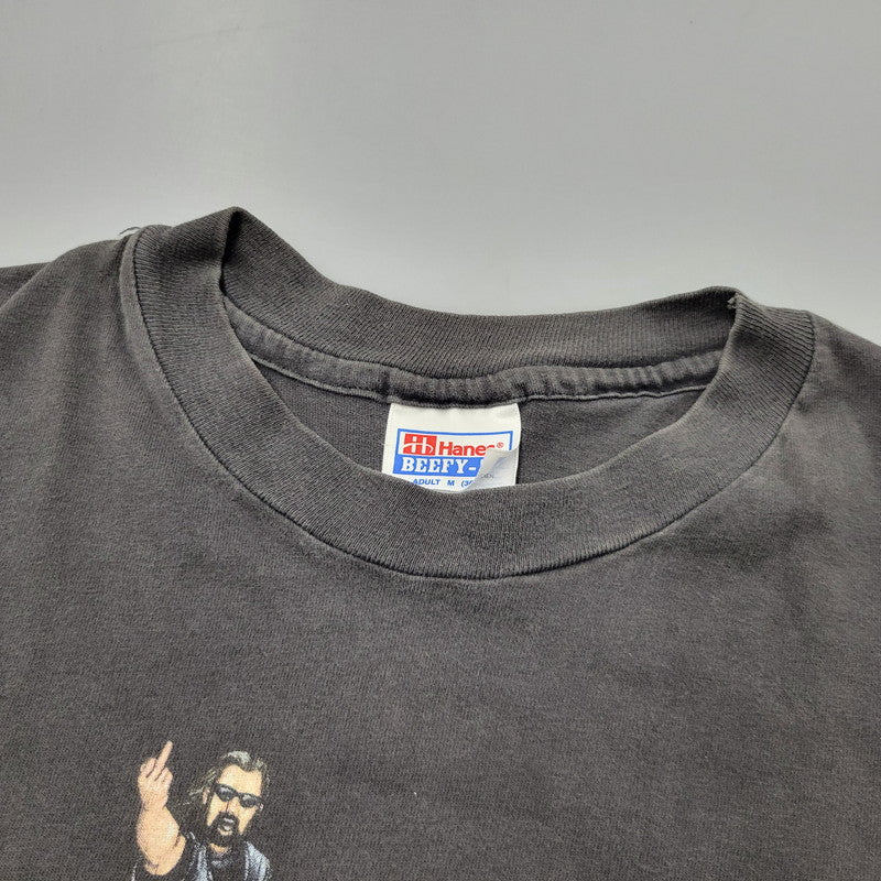 【中古品】【メンズ】 HANES MOTOR CYCLE MANIAC BIKER MAGAZINE TEE モーターサイクル マニアック バイカー マガジン Tシャツ 半袖 トップス 146-250921-as-14-izu サイズ：M カラー：ブラック 万代Net店