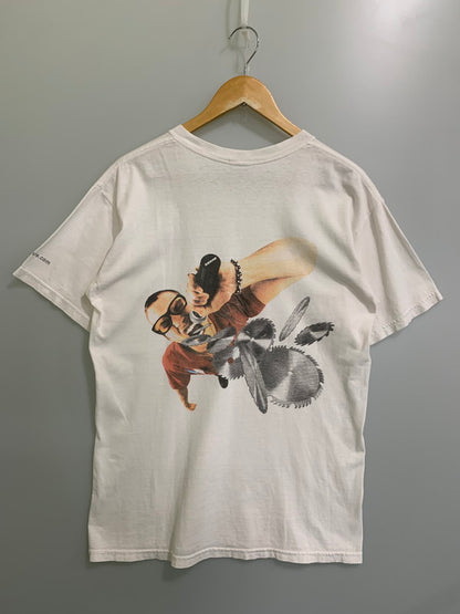 【中古品】【メンズ】 SHURE シュア ADVERTISING TEE Tシャツ トップス 146-250619-ks-06-min サイズ：M カラー：ホワイト 万代Net店