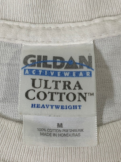 【中古品】【メンズ】 SHURE シュア ADVERTISING TEE Tシャツ トップス 146-250619-ks-06-min サイズ：M カラー：ホワイト 万代Net店