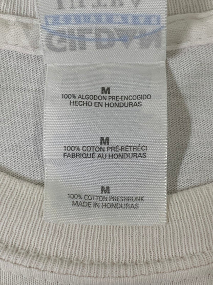 【中古品】【メンズ】 SHURE シュア ADVERTISING TEE Tシャツ トップス 146-250619-ks-06-min サイズ：M カラー：ホワイト 万代Net店