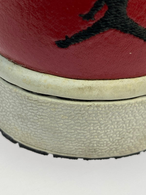 【中古品】【メンズ】 NIKE ナイキ AIR JORDAN 1 MID GYM RED BLACK PATENT 554725-602 エアジョーダン1 ミッド ジム レッド ブラック パテント スニーカー 靴 160-250519-em-15-min サイズ：25cm カラー：ジムレッド/ブラック-ホワイト 万代Net店