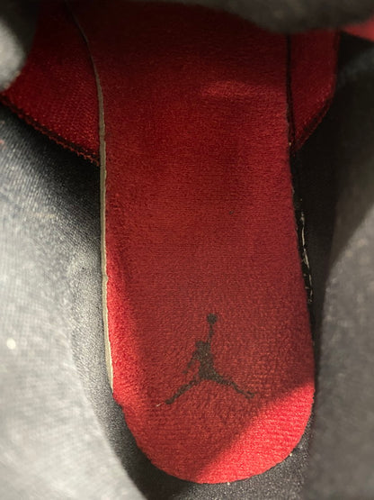 【中古品】【メンズ】 NIKE ナイキ AIR JORDAN 1 MID GYM RED BLACK PATENT 554725-602 エアジョーダン1 ミッド ジム レッド ブラック パテント スニーカー 靴 160-250519-em-15-min サイズ：25cm カラー：ジムレッド/ブラック-ホワイト 万代Net店