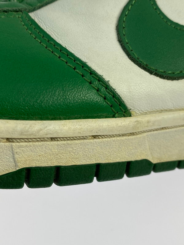 【現状渡し品】【メンズ】 NIKE ナイキ DUNK LOW セルティック 2004年 304714 132 ダンク ロー スニーカー メンズ 靴 シューズ 160-250519-em-16-min サイズ：27cm カラー： グリーン/ホワイト 万代Net店