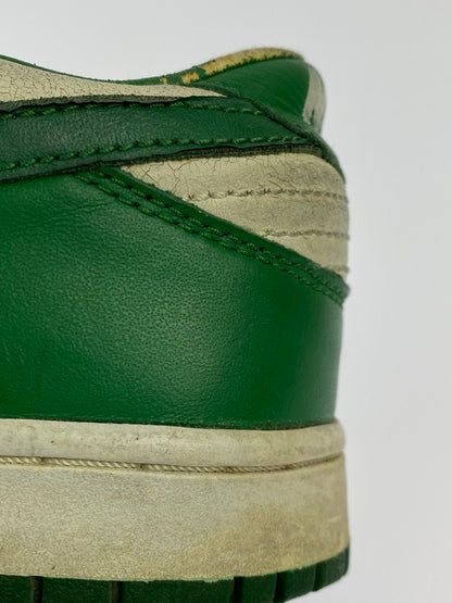 【現状渡し品】【メンズ】 NIKE ナイキ DUNK LOW セルティック 2004年 304714 132 ダンク ロー スニーカー メンズ 靴 シューズ 160-250519-em-16-min サイズ：27cm カラー： グリーン/ホワイト 万代Net店