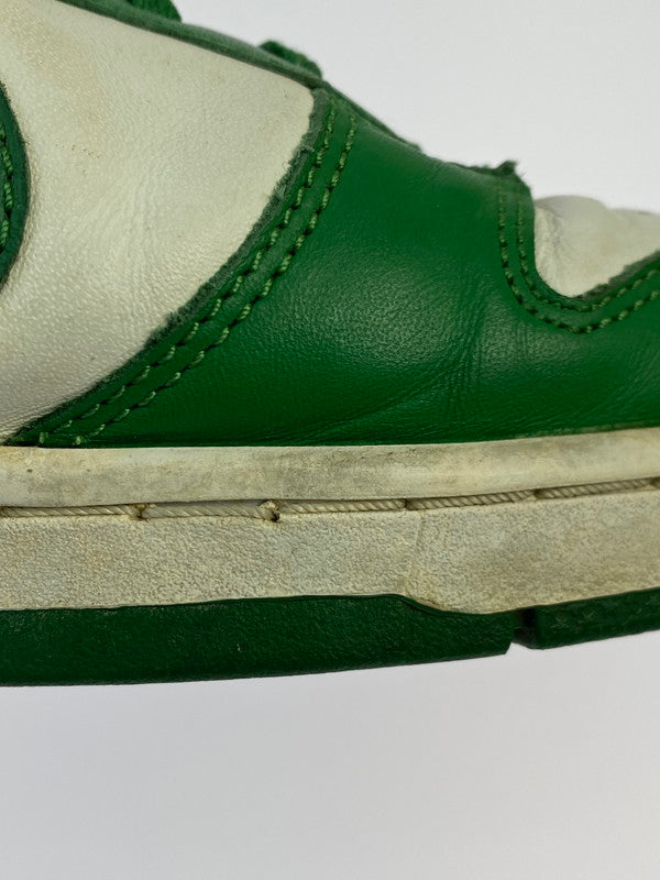 【現状渡し品】【メンズ】 NIKE ナイキ DUNK LOW セルティック 2004年 304714 132 ダンク ロー スニーカー メンズ 靴 シューズ 160-250519-em-16-min サイズ：27cm カラー： グリーン/ホワイト 万代Net店