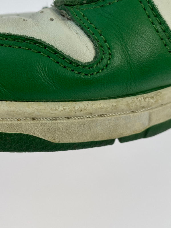 【現状渡し品】【メンズ】 NIKE ナイキ DUNK LOW セルティック 2004年 304714 132 ダンク ロー スニーカー メンズ 靴 シューズ 160-250519-em-16-min サイズ：27cm カラー： グリーン/ホワイト 万代Net店