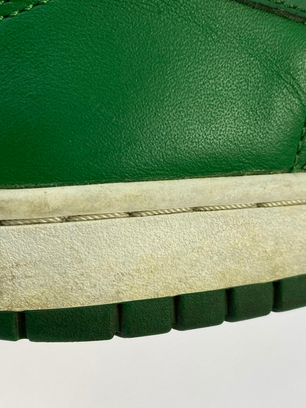 【現状渡し品】【メンズ】 NIKE ナイキ DUNK LOW セルティック 2004年 304714 132 ダンク ロー スニーカー メンズ 靴 シューズ 160-250519-em-16-min サイズ：27cm カラー： グリーン/ホワイト 万代Net店