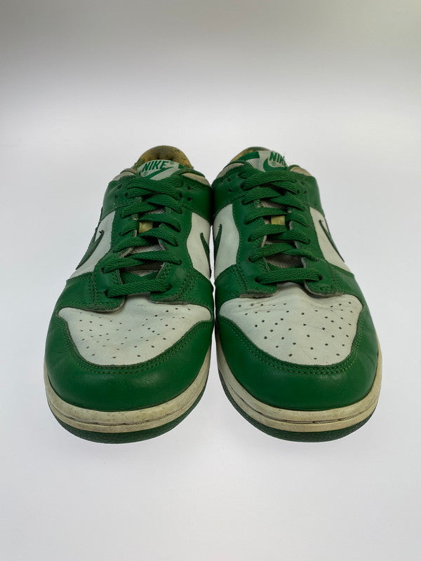 【現状渡し品】【メンズ】 NIKE ナイキ DUNK LOW セルティック 2004年 304714 132 ダンク ロー スニーカー メンズ 靴 シューズ 160-250519-em-16-min サイズ：27cm カラー： グリーン/ホワイト 万代Net店