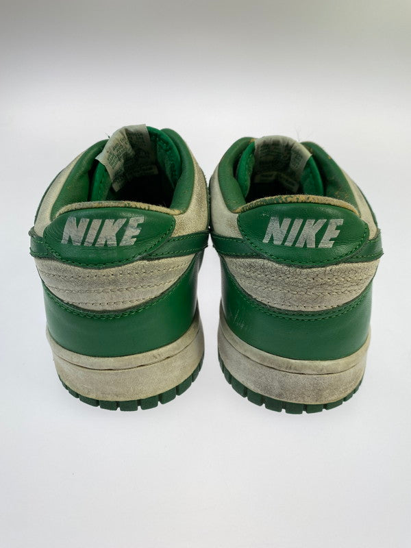 【現状渡し品】【メンズ】 NIKE ナイキ DUNK LOW セルティック 2004年 304714 132 ダンク ロー スニーカー メンズ 靴 シューズ 160-250519-em-16-min サイズ：27cm カラー： グリーン/ホワイト 万代Net店
