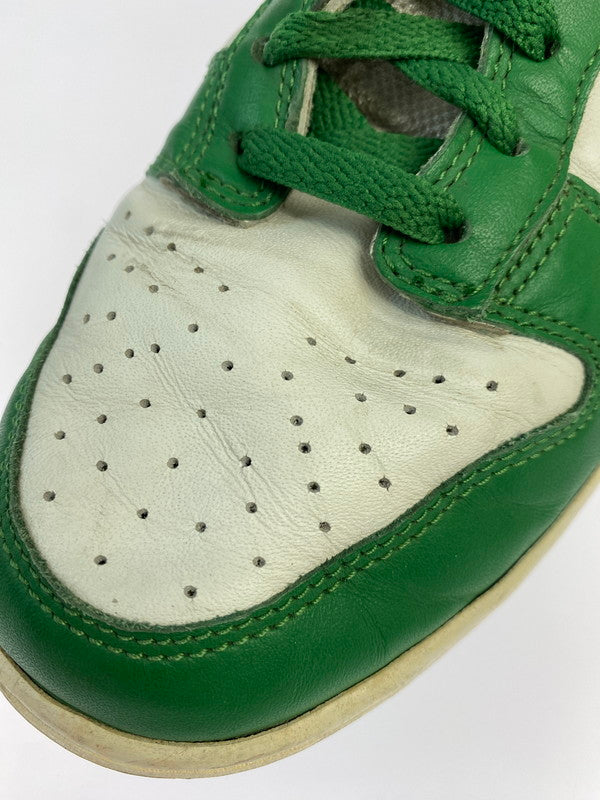 【現状渡し品】【メンズ】 NIKE ナイキ DUNK LOW セルティック 2004年 304714 132 ダンク ロー スニーカー メンズ 靴 シューズ 160-250519-em-16-min サイズ：27cm カラー： グリーン/ホワイト 万代Net店