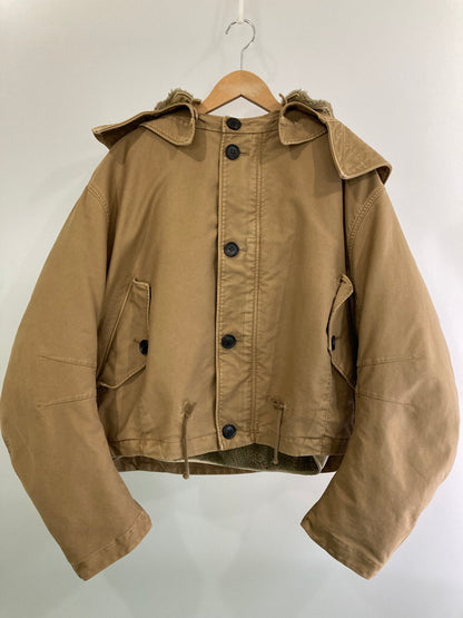 【現状渡し品】【メンズ】 PRADA プラダ SGG344_S232_1V3W 23AW 3WAY BOMBER JACKET ボンバージャケット 141-250518-ks-26-min サイズ：XXL カラー：ライトブラウン 万代Net店