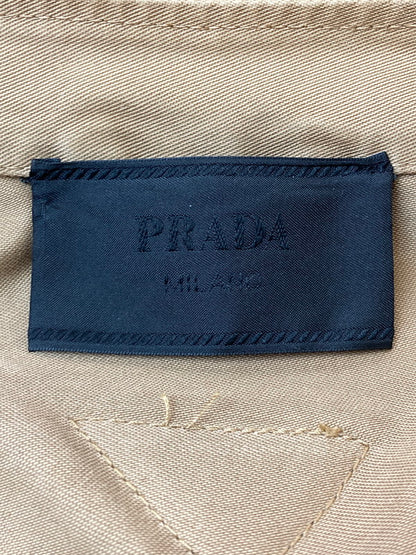 【現状渡し品】【メンズ】 PRADA プラダ SGG344_S232_1V3W 23AW 3WAY BOMBER JACKET ボンバージャケット 141-250518-ks-26-min サイズ：XXL カラー：ライトブラウン 万代Net店