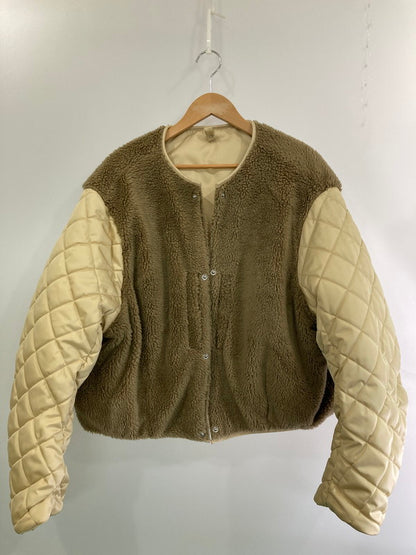 【現状渡し品】【メンズ】 PRADA プラダ SGG344_S232_1V3W 23AW 3WAY BOMBER JACKET ボンバージャケット 141-250518-ks-26-min サイズ：XXL カラー：ライトブラウン 万代Net店