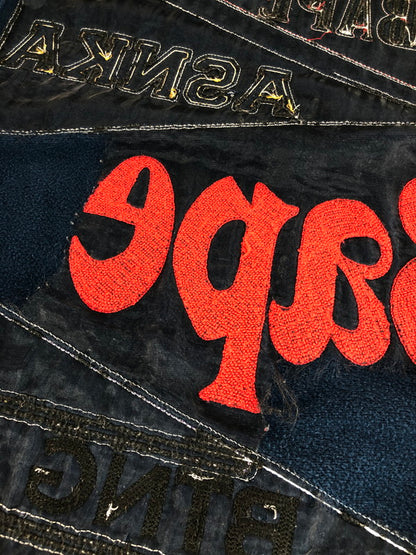 【中古品】【メンズ】 A BATHING APE アベイシングエイプ FULL ZIP WAPPEN HOODIE 001ZPA801001X フルジップ ワッペン フーディー パーカー トップス 142-251028-rt-19-tag サイズ：L カラー：ネイビー 万代Net店