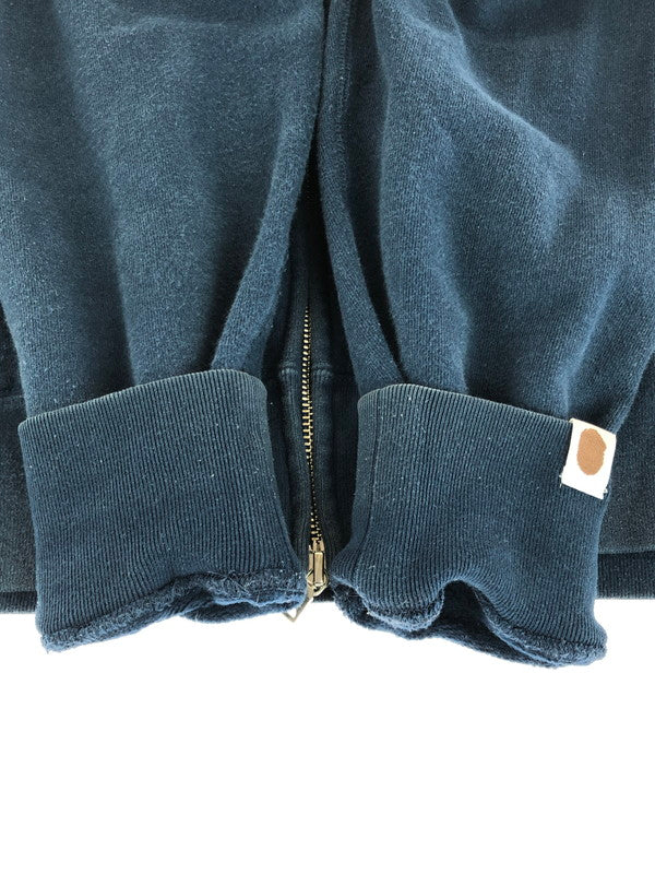 【中古品】【メンズ】 A BATHING APE アベイシングエイプ FULL ZIP WAPPEN HOODIE 001ZPA801001X フルジップ ワッペン フーディー パーカー トップス 142-251028-rt-19-tag サイズ：L カラー：ネイビー 万代Net店