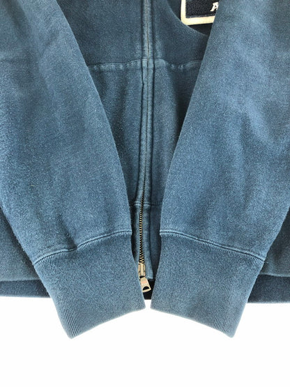 【中古品】【メンズ】 A BATHING APE アベイシングエイプ FULL ZIP WAPPEN HOODIE 001ZPA801001X フルジップ ワッペン フーディー パーカー トップス 142-251028-rt-19-tag サイズ：L カラー：ネイビー 万代Net店