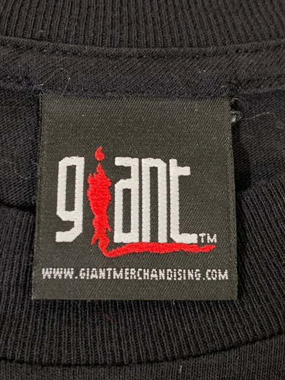 【中古品】【メンズ】 GIANT ジャイアント 00'S BACK STREET BOYS BLACK & BLUE WORLD TOUR TEE Tシャツ トップス 146-250619-ks-07-min サイズ：M カラー：ブラック 万代Net店