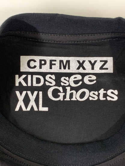 【中古品】【メンズ】 CPFM カクタスプラントフリーマーケット YE MUST BE BORN AGAIN PUFF PRINT TEE パフ プリント Ｔシャツ トップス 142-250718-jt-01-min サイズ：XXL カラー：ブラック 万代Net店