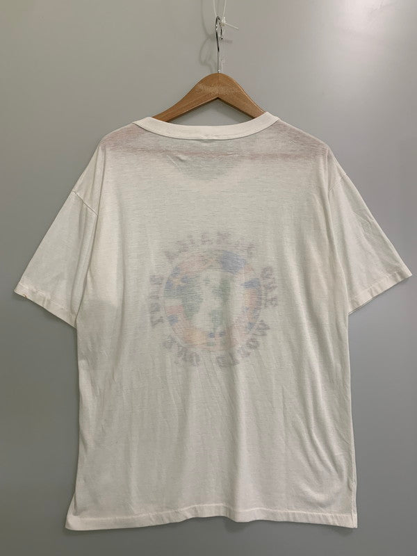 【現状渡し品】【メンズ】 VINTAGE 80S”ONE WORLD ONE LOVE JAMAICA” TEE ショートスリーブ 146-250525-AS-16-min カラー：ホワイト 万代Net店