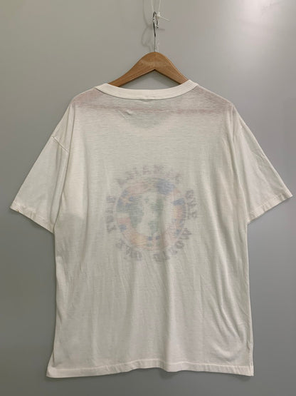 【現状渡し品】【メンズ】 VINTAGE 80S”ONE WORLD ONE LOVE JAMAICA” TEE ショートスリーブ 146-250525-AS-16-min カラー：ホワイト 万代Net店