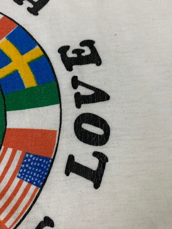 【現状渡し品】【メンズ】 VINTAGE 80S”ONE WORLD ONE LOVE JAMAICA” TEE ショートスリーブ 146-250525-AS-16-min カラー：ホワイト 万代Net店