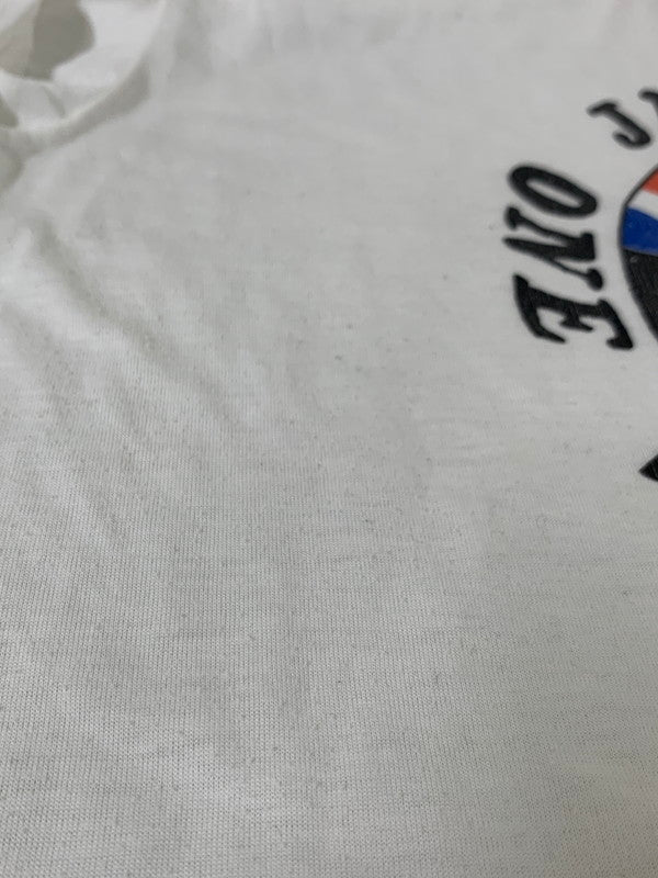 【現状渡し品】【メンズ】 VINTAGE 80S”ONE WORLD ONE LOVE JAMAICA” TEE ショートスリーブ 146-250525-AS-16-min カラー：ホワイト 万代Net店