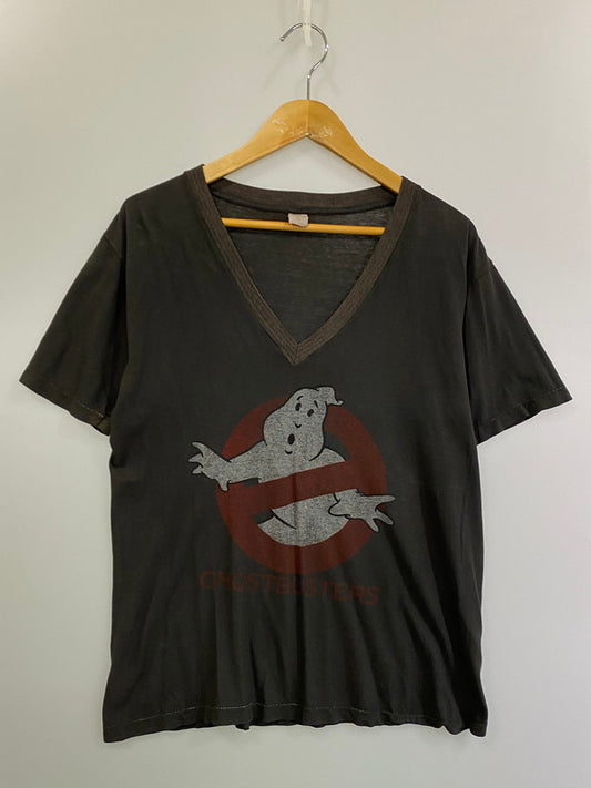 【現状渡し品】【メンズ】 GHOSTBUSTERS ゴーストバスターズ 80S MOVIE V-NECK TEE Tシャツ トップス 146-250525-ks-30-min 万代Net店