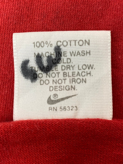 【現状渡し品】【メンズ】 NIKE ナイキ 90S OUR 75TH YEAR TEE Tシャツ トップス 146-250525-ks-29-min サイズ：M カラー：レッド 万代Net店