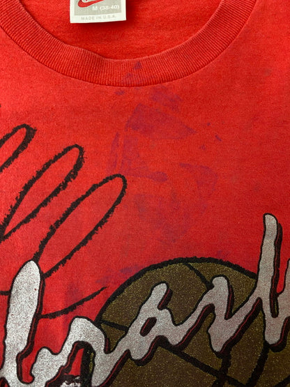 【現状渡し品】【メンズ】 NIKE ナイキ 90S OUR 75TH YEAR TEE Tシャツ トップス 146-250525-ks-29-min サイズ：M カラー：レッド 万代Net店