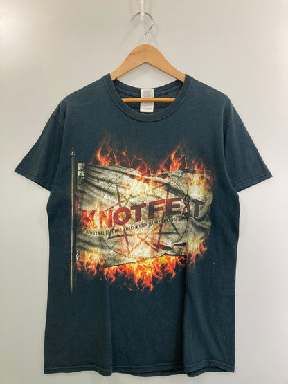 【現状渡し品】【メンズ】 SLIPKNOT スリップノット ”KNOTFEST 2012” TEE ショートスリーブ 146-250524-AS-42-min サイズ：M カラー：ブラック 万代Net店
