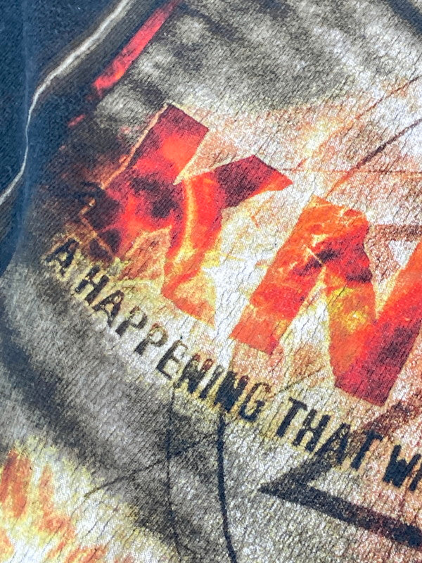 【現状渡し品】【メンズ】 SLIPKNOT スリップノット ”KNOTFEST 2012” TEE ショートスリーブ 146-250524-AS-42-min サイズ：M カラー：ブラック 万代Net店