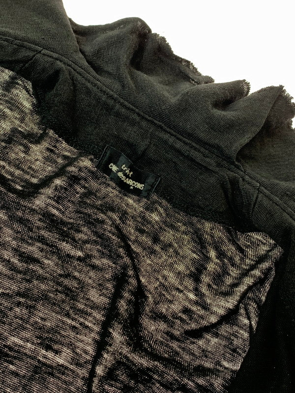 【中古品】【レディース】 tricot COMME des GARCONS トリココムデギャルソン FRILL CARDIGAN フリルカーディガン 170-250524-AS-11-min カラー：ブラック 万代Net店