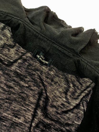 【中古品】【レディース】 tricot COMME des GARCONS トリココムデギャルソン FRILL CARDIGAN フリルカーディガン 170-250524-AS-11-min カラー：ブラック 万代Net店