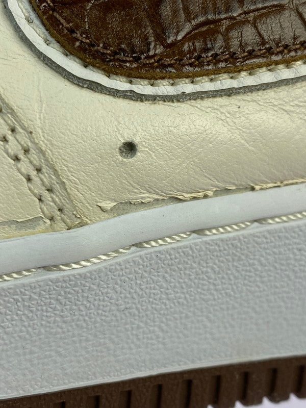 【中古品】【メンズ】 NIKE ナイキ 306509-121 03年製 AIR FORCE 1 LOW NYC 靴 シューズ スニーカー 160-250526-AS-37-min サイズ：27.5cm カラー：WHITE/BISON-VARSITY RED 万代Net店