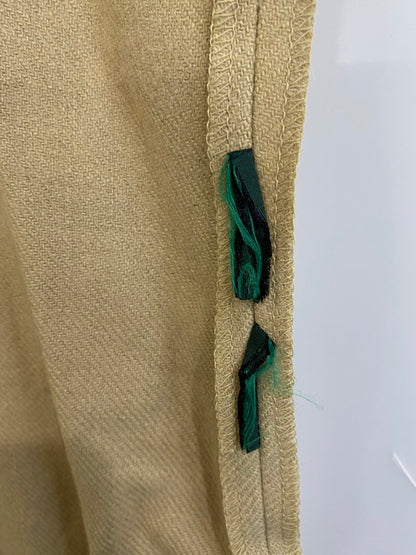 【中古品】【レディース】 LAUREN RALPH LAUREN 80's TRENCH COAT ローレン ラルフ ローレン 80年代 ライナー付きロングトレンチコート 緑タグ アウター 169-251213-yn-26-min サイズ：12 カラー：ベージュ 万代Net店