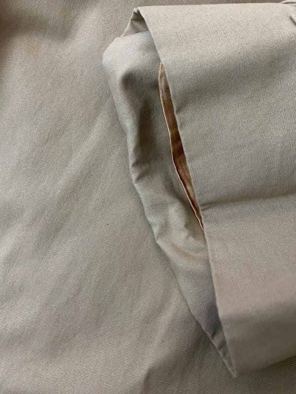 【中古品】【レディース】 LAUREN RALPH LAUREN 80's TRENCH COAT ローレン ラルフ ローレン 80年代 ライナー付きロングトレンチコート 緑タグ アウター 169-251213-yn-26-min サイズ：12 カラー：ベージュ 万代Net店