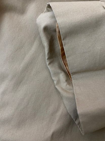 【中古品】【レディース】 LAUREN RALPH LAUREN 80's TRENCH COAT ローレン ラルフ ローレン 80年代 ライナー付きロングトレンチコート 緑タグ アウター 169-251213-yn-26-min サイズ：12 カラー：ベージュ 万代Net店