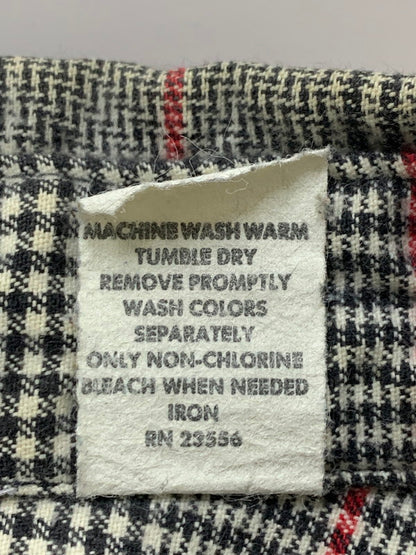 【中古品】【メンズ】 Eddie Bauer エディー・バウアー 80S USA製 FLANNEL LS SHIRT フランネルシャツ ロングスリーブ 146-250527-AS-42-min カラー：グレー系 万代Net店