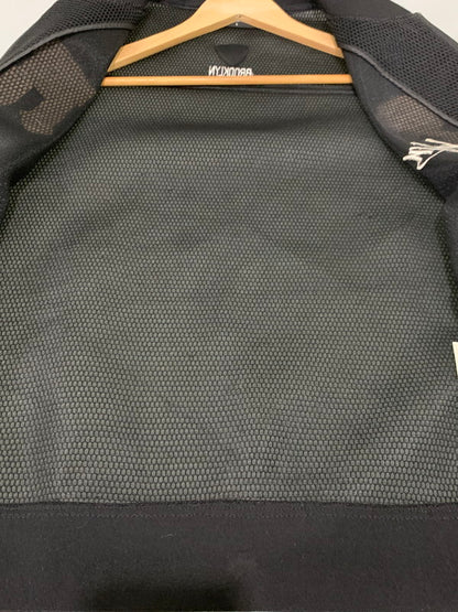 【中古品】【メンズ】 NBA NETS LS MESH FULL ZIP JACKET メッシュ フルジップジャケット 146-250609-ks-50-min サイズ：L カラー：ブラック 万代Net店