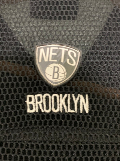 【中古品】【メンズ】 NBA NETS LS MESH FULL ZIP JACKET メッシュ フルジップジャケット 146-250609-ks-50-min サイズ：L カラー：ブラック 万代Net店