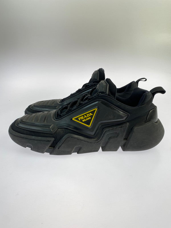 【現状渡し品】【メンズ】 2EG314 TECNO STRETCH 1 FABRIC SNEAKER 靴 シューズ スニーカー 162-250603-AS-34-min サイズ：8 カラー：ブラック 万代Net店