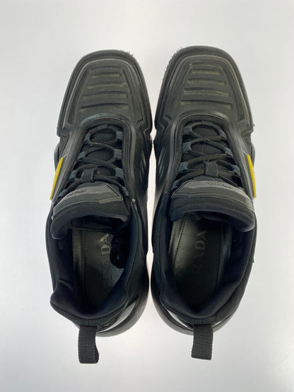 【現状渡し品】【メンズ】 2EG314 TECNO STRETCH 1 FABRIC SNEAKER 靴 シューズ スニーカー 162-250603-AS-34-min サイズ：8 カラー：ブラック 万代Net店