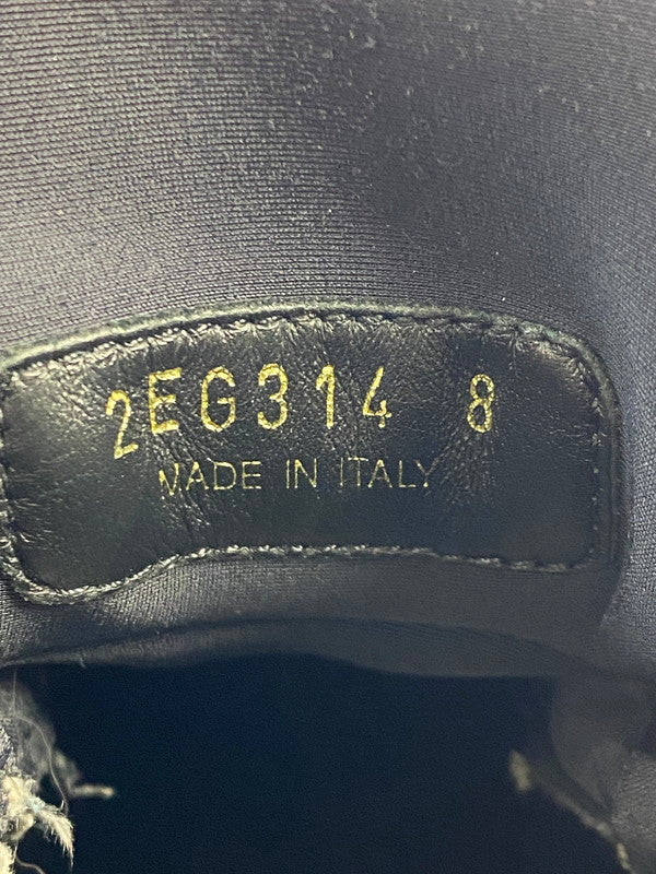 【現状渡し品】【メンズ】 2EG314 TECNO STRETCH 1 FABRIC SNEAKER 靴 シューズ スニーカー 162-250603-AS-34-min サイズ：8 カラー：ブラック 万代Net店