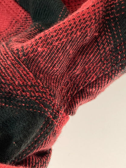 【中古品】【メンズ】 FUNNY ORIGINAL ファニーオリジナル LS ウエスタンシャツ ロングスリーブ 145-250617-AS-44-min サイズ：M カラー：レッド/ブラック 万代Net店