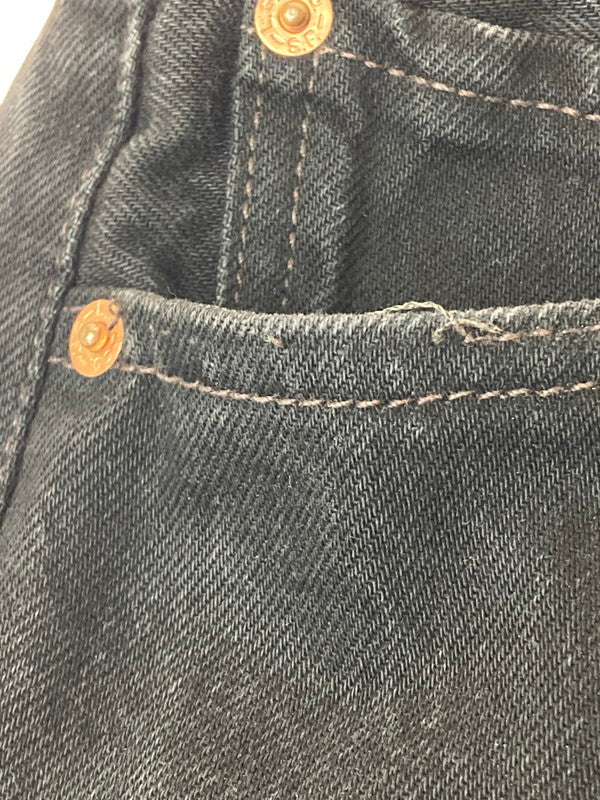 【中古品】【レディース】 Levi's リーバイス 501 DENIM PANTS 6501-0660 99年8月製造 190刻印 デニムパンツ レディース ジーパン ジーンズ 171-250529-em-17-min サイズ：30×32 カラー：ブラック 万代Net店