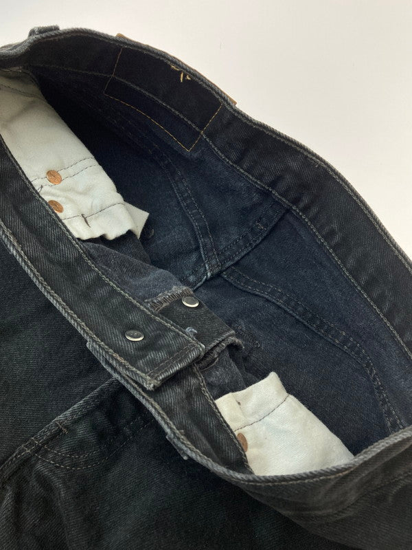【中古品】【レディース】 Levi's リーバイス 501 DENIM PANTS 6501-0660 99年8月製造 190刻印 デニムパンツ レディース ジーパン ジーンズ 171-250529-em-17-min サイズ：30×32 カラー：ブラック 万代Net店