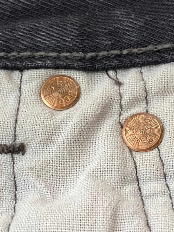 【中古品】【レディース】 Levi's リーバイス 501 DENIM PANTS 6501-0660 99年8月製造 190刻印 デニムパンツ レディース ジーパン ジーンズ 171-250529-em-17-min サイズ：30×32 カラー：ブラック 万代Net店